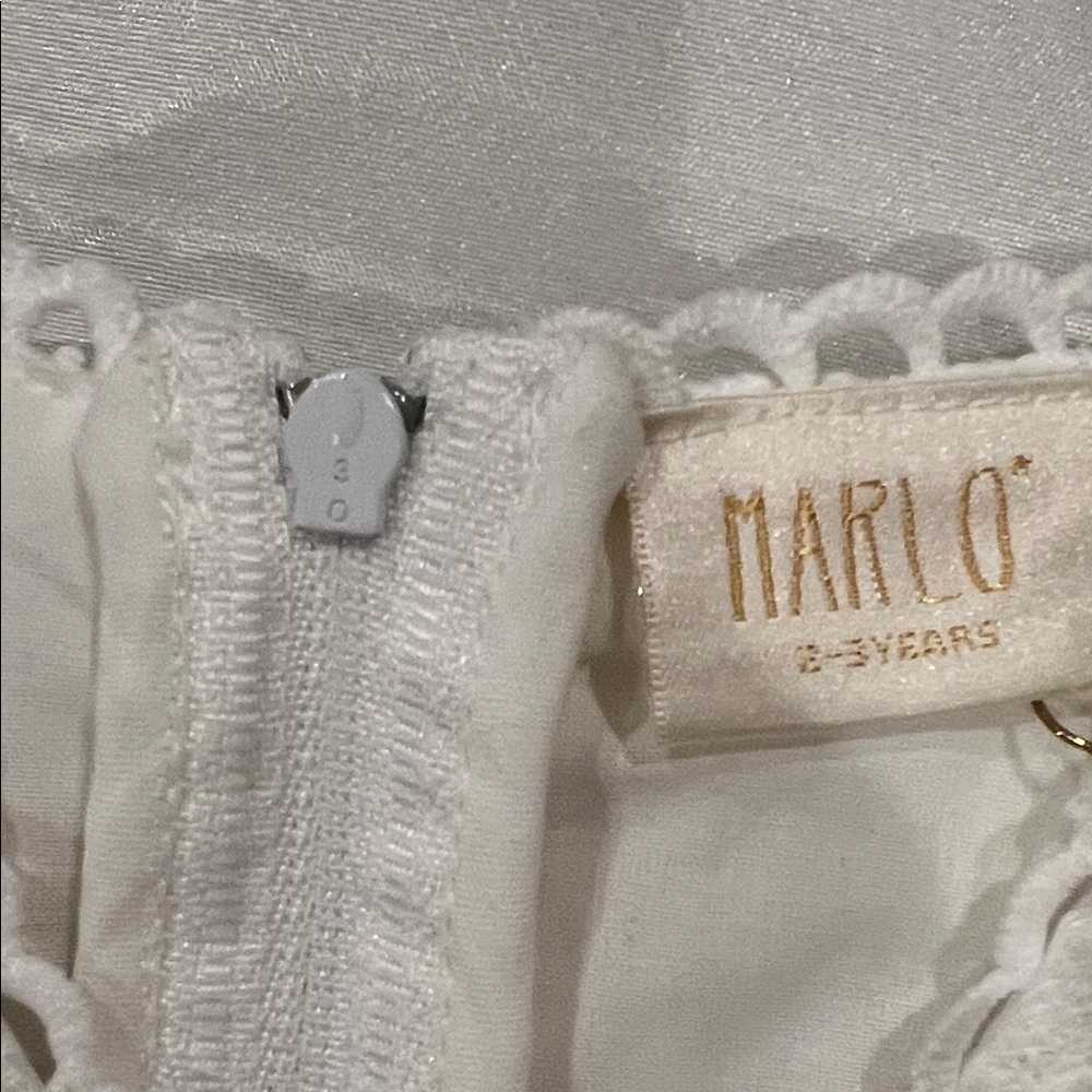 NWT Marlow White Lace Formal Kids Dress size 2/3 years - Picture 2 of 12